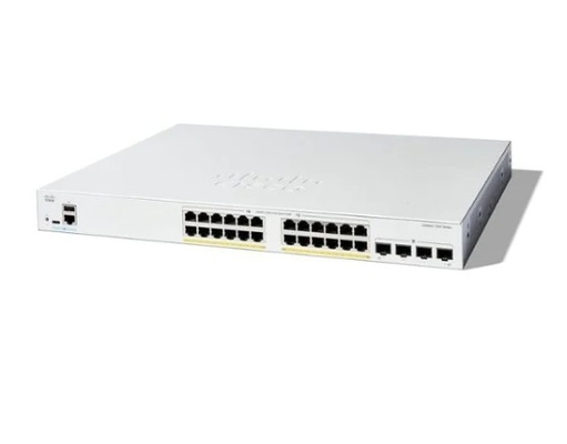C1300-24FP-4GCisco Switch Cisco Switch 24x 10/100/1000 PoE + port dengan anggaran daya 370W