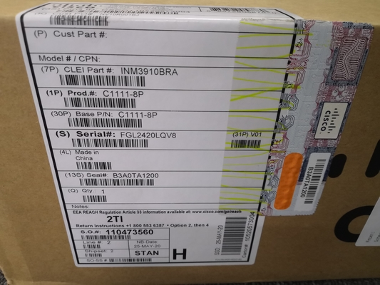 Router Cisco ISR 1100 C1111-8P 8 Port Dual GE WAN 1Gbps