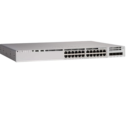 Sakelar Cisco C9200L-24P-4G-E Catalyst 9200L 24-Port PoE+