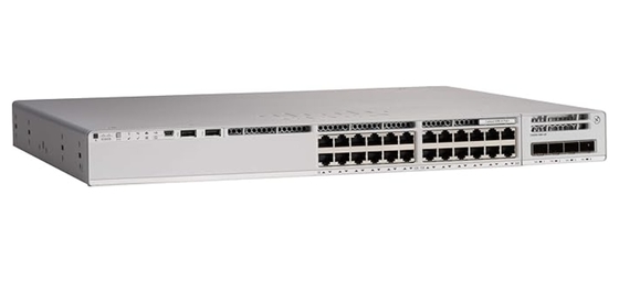 Sakelar Cisco C9200L-24P-4G-E Catalyst 9200L 24-Port PoE+
