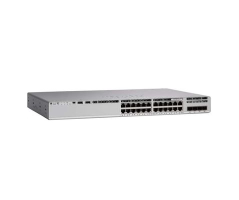 Cisco C9200L-24P-4X-E 24-Port PoE+ Switch dengan 4x1G SFP Uplinks