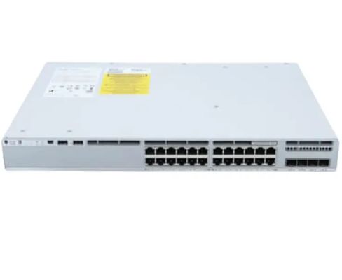 Cisco C9200L-24P-4X-E 24-Port PoE+ Switch dengan 4x1G SFP Uplinks
