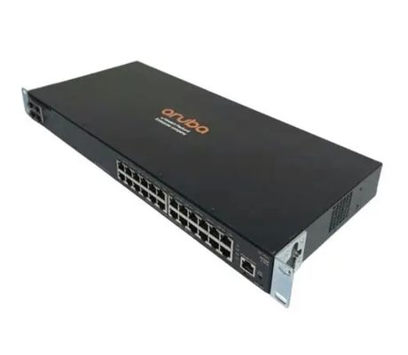 Sakelar Ethernet Gigabit 24-Port Layer 3 Aruba JL658A