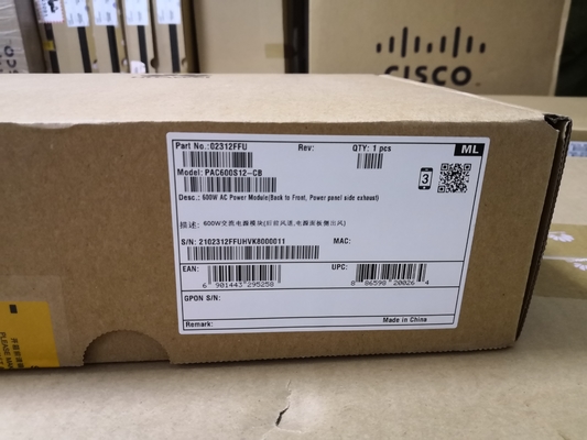 Huawei PAC600S12-CB 600W AC Power Module untuk S6000 Switch