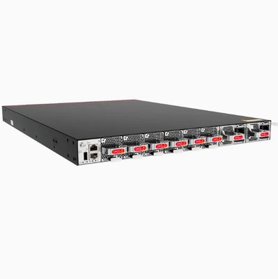 Sakelar Huawei CE9800 CE9855-32DQ dengan 32x400GE Port QSFP-DD Tanpa Kipas & PSU dan Kapasitas Switching 25.6 Tbps
