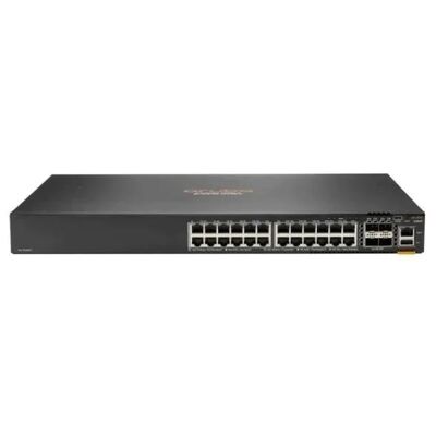 JL725B, Sakelar HPE Aruba 6200F, Port 24xGigabit/4xSFP+/370W PoE