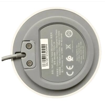 CS-MIC-TABLE-J, Mikrofon Meja Cisco, colokan 3,5 mm/Omnidirection/Desain ringkas