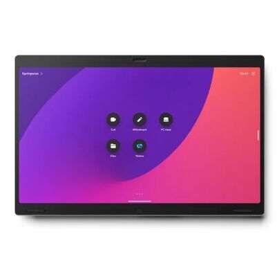 CS-BRDP75-K9, Perangkat Kolaborasi Cisco Board Pro 75 G2, Sentuhan 4K 75 inci, Audio Cerdas, Berbagi Nirkabel
