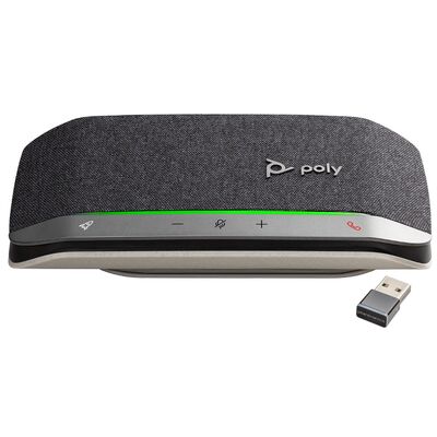 POLY SYNC20+ 3M Cakupan Speakerphone Konferensi USB/Bluetooth