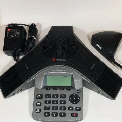 SoundStation-Duo, Polycom SoundStation, Telepon Konferensi, PSTN/IP dual-mode, Hi-Fi mic