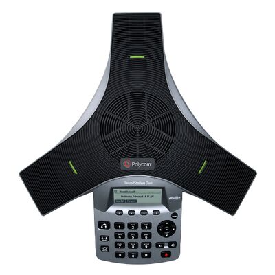 SoundStation-Duo, Polycom SoundStation, Telepon Konferensi, PSTN/IP dual-mode, Hi-Fi mic