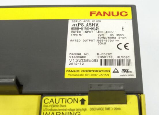 Modul Servo Amplifier FANUC A06B-6151-H045 dengan Daya Terukur 4.5kW untuk Kontrol Gerak Presisi Tinggi dalam Otomatisasi Industri