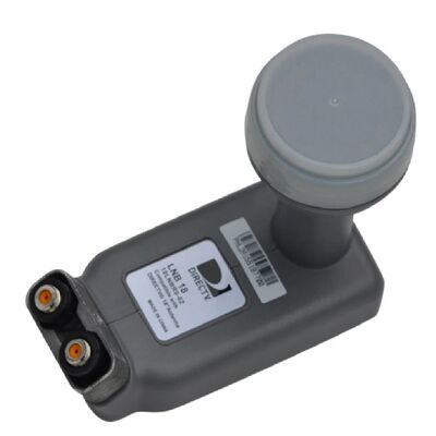 18-lnb: Konverter Blok Kebisingan Rendah Ku-Band Keluaran Ganda untuk Piringan Satelit Bulat 18 Inci