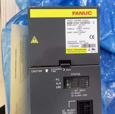 Penguat Servo A06B-6102-H206#H520 (Kelas 2,9kW, 200V)