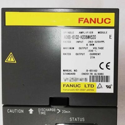 Penguat Servo A06B-6102-H206#H520 (Kelas 2,9kW, 200V)