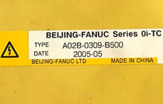 Fanuc A02B-0309-B500 Unit Kontrol CNC Unit Utama Sistem 0i-MF Plus
