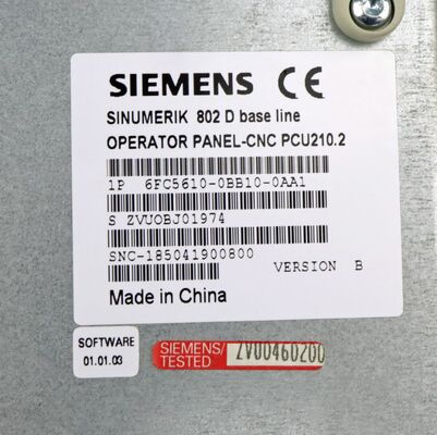 Modul Kontrol CNC Siemens 6FC5610-0BB10-0AA1 SINUMERIK 802D