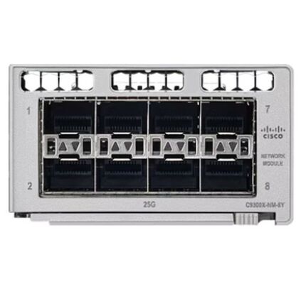 Cisco C9300X-NM-8Y Catalyst 9300 Series Network Expansion Module dengan 8 Port SFP dan 25 Gbps Data Rate