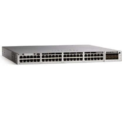 Cisco Catalyst 9300 Switch C9300-48U-A dengan 48 port UPOE, 480 Gbps Stacking Bandwidth, dan 256 Gbps Switching Capacity