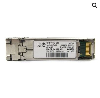 Huawei SFP-10G-ZR Optical Transceiver Module 10G SFP+ Module dengan jarak kabel 80 km Panjang gelombang 1550nm untuk Serat Mode Tunggal
