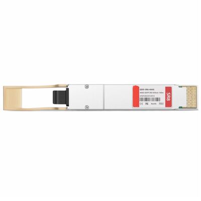 TS-Q2O-854H-01C/400G QSFP112 SR8 850nm 100m MMF MPO-16 Optical Transceiver Module untuk Pusat Data