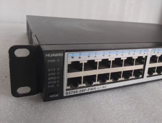 S5700-28P-LI-24S-BAT, Sakelar Huawei S5700, slot baterai 28xGig SFP/4x10/100/1000 atau SFP/1