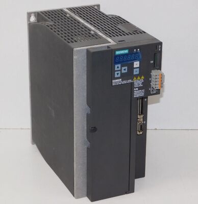 Siemens 6SL3210-5FE13-5UA0 SINAMICS V90 Servo Drive dengan Daya 3,5 kW, Input 380-480 V AC, dan Proteksi IP20