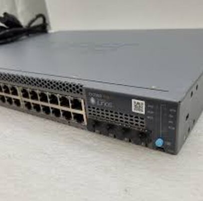 EX2300-24T, Sakelar Juniper EX2300, 24x1G RJ45/4x10G SFP+