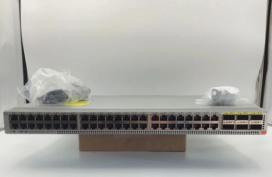 Saklar Cisco Nexus 9300 N9K-C9372TX-E dengan 48x10G Base-T, 6x40G QSFP+ Port dan Throughput 1.44Tbps
