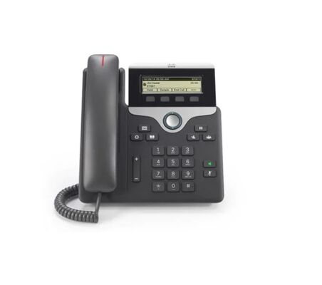 CP-7811-K9, Telepon IP Seri Cisco 7800, 1 Saluran, Codec G.722, Dukungan PoE