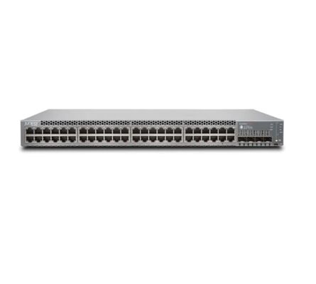 Juniper EX2300-48P 48-Port PoE+ Gigabit Switch, 4x10G SFP+ Uplink, 176Gbps, 130Mpps, 1RU Terkelola