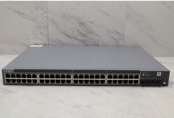Juniper EX2300-48P 48-Port PoE+ Gigabit Switch, 4x10G SFP+ Uplink, 176Gbps, 130Mpps, 1RU Terkelola