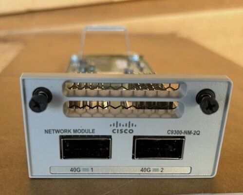 C9300-NM-2Q 40GE Network Module, 2-Port QSFP+ High-Speed Expansion Module untuk Catalyst 9300 Series Switches