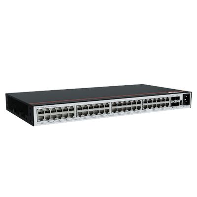 Saklar Multi-Gigabit Huawei CloudEngine S5755-H48N4Y-A 48-Port dengan 4x25GE SFP28 Uplinks, Daya AC, Akses Depan