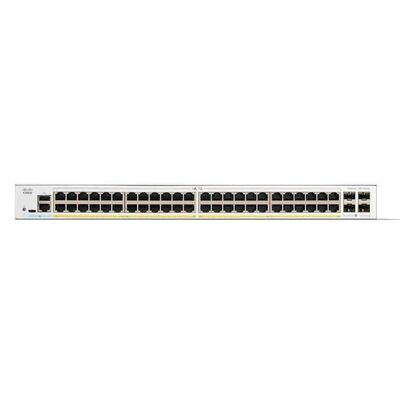 C1300-48P-4X, Cisco Catalyst 1300 Switch, 48x PoE+/370W, 4x 10G SFP+, dapat dipasang di rak