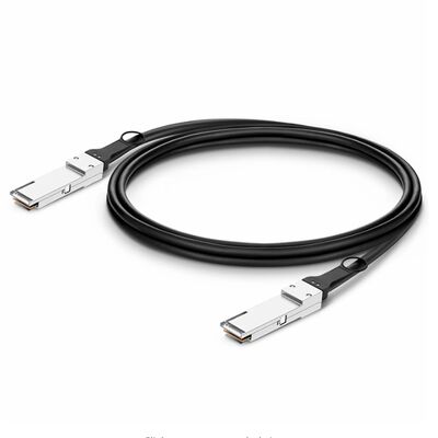 QSFP28-100G-CU5M 100GBASE-CR4 QSFP28 Kabel DAC Tembaga Pasif 5M