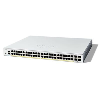 C1300-48P-4G, Saklar Cisco C1300, 48x PoE+ 370W/4x SFP/Rackmount