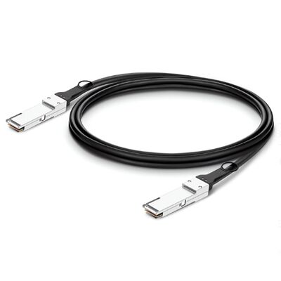QSFP28-100G-CU1M, Kabel Pemasangan Langsung Huawei 100G, QSFP28/1m/Penggunaan Dalam Ruangan
