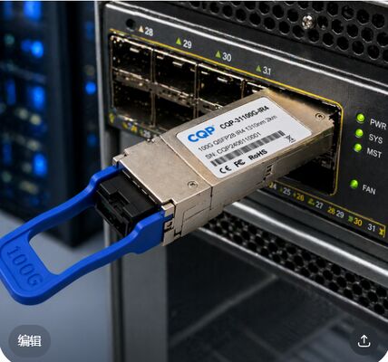 CQP-31100G-IR4 100G QSFP28 IR4 Optical Transceiver | LC SMF Module | Optische Transceiver untuk Jaringan Jarak Menengah