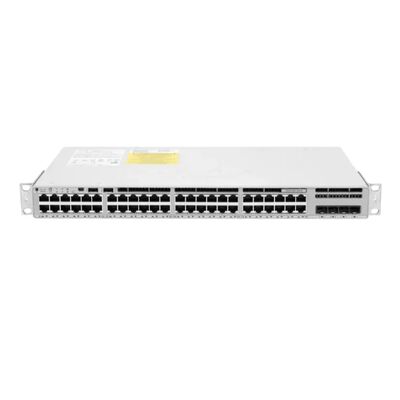 C9200L-48T-4X-A, Saklar Cisco Catalyst 9200L, uplink 48xGE/4x10GE/Net Adv
