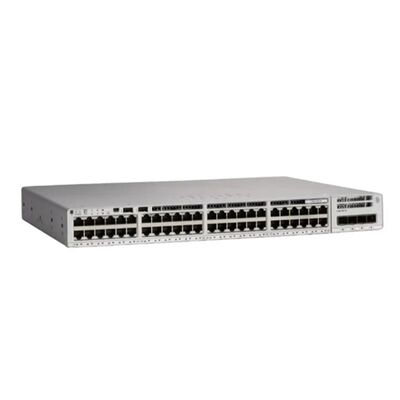 Cisco Catalyst 9200 Switch C9200-48P-E dengan 48xPoE+ Port, Lisensi Network Essentials, dan Layer 3 Capability