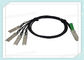 40Gbps SPF Fiber Optic QSFP-4SFP10G-CU3M Transceiver Pasif 3 Meter Kabel