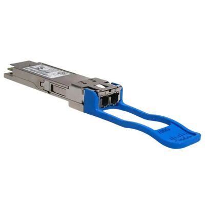 Modul Transceiver Optik 100GBASE-LR4 QSFP28 Kompatibel dengan Cisco QSFP-100G-LR4-S | LC 10km SMF DOM