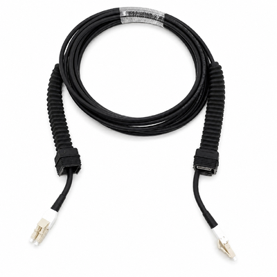 473302A FUFAY MM OD Kabel Patch Serat Optik LC-LC Duplex Multimode 100m Jumper Serat Jaringan Pusat Data Kepadatan Tinggi
