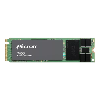 Mikron MTFDKBA800TFS-1BC1ZABYY 800GB NVMe PCIe Gen4 M.2 SSD | Solid State Drive Pusat Data Perusahaan 7450 MAX