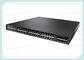 Cisco Fiber Optic Ehternet Switch WS-C3650-48TS-S 48 Port Lapisan 3 IP Base IOS Dikelola