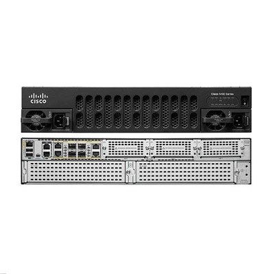 ISR4451 X K9 1to 2G Sistem Throughput 4 WAN Dan LAN Port 4 SFP Port 10 Core CPU Keamanan Suara WAAS Intelligent WAN