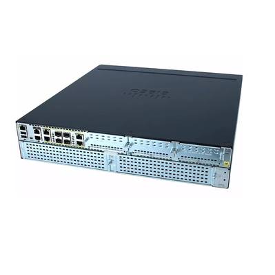 ISR4451 X K9 1to 2G Sistem Throughput 4 WAN Dan LAN Port 4 SFP Port 10 Core CPU Keamanan Suara WAAS Intelligent WAN