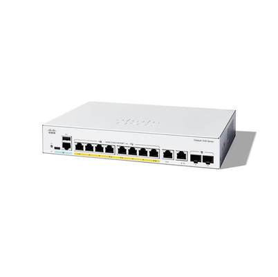 Cisco C1200-8FP-2G 8-Port Gigabit PoE+ Smart Switch dengan 2G Combo Uplinks