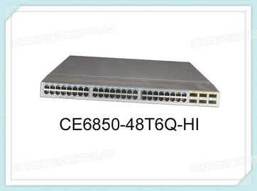 CE6850-48T6Q-HI Huawei Switch 48 Port 10GE RJ45 6 Port 40GE QSFP+ Tanpa Dukungan Fan untuk Fiber Channel melalui Ethernet